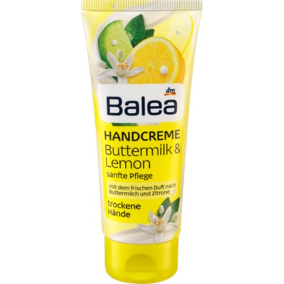 Balea (Балеа) Handcreme Buttermilk & Lemon Крем для рук ButterМолочко Lemon, 100 мл