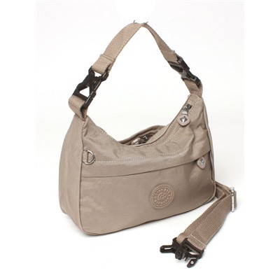 Сумка женская текстиль BoBo-6313,  1отд,  плечевой ремень,  серый 266115