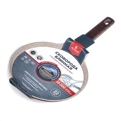 СКОВОРОДА БЛИННАЯ С АНТИПРИГАРНЫМ ПОКРЫТИЕМ PFLUON MARBLE, 22*4,3 СМ