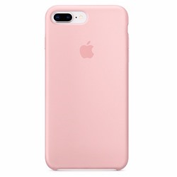 Силиконовый чехол для iPhone 7 Plus / 8 Plus жемчужно-розовый