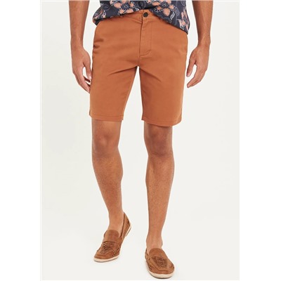 Straight Fit Stretch Chino Shorts