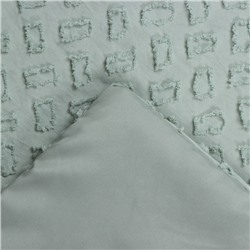 Покрывало LoveLife Tufting: Квадрат цв.зеленый, 150*220±5см, микрофайбер, 100% п/э