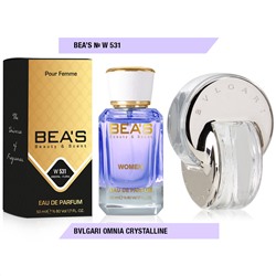 Beas W531 Bvlgari Omnia Crystalline Women edp 50 ml, Парфюм женский Beas W531 создан по мотивам аромата Bvlgari Omnia Crystalline