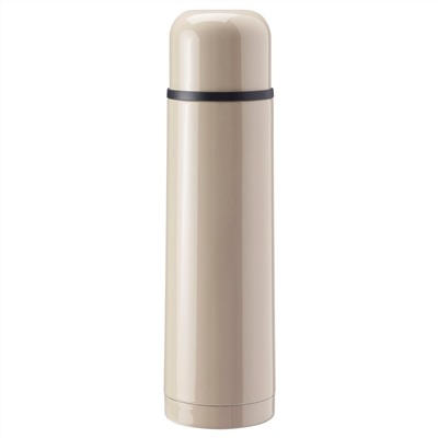 HÄLSA, Stahlisolierflasche, beige,, 0.5 l