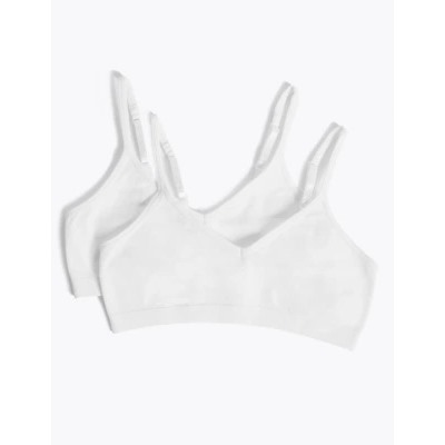 2pk Seamfree Crop Tops (9-16 Yrs)