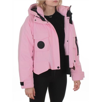 H24-280 PINK Куртка пуховая женская (утиный пух)