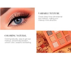 Тени для век O.TWO.O матовые 18 цветов