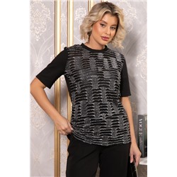 Футболка Мириам (черная) Б14811-10М