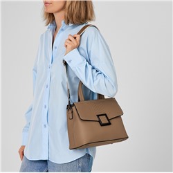 JS-9221-61 бежевая сумка женская (кожа) Jane's Story