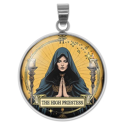 ALEN-045 Кулон-амулет Tarot - The High Priestess