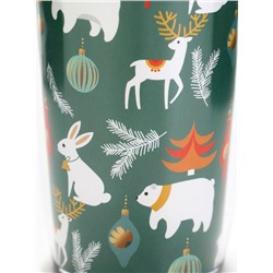 Термокружка новогодняя со вставкой «Новогодние животные», 250 мл