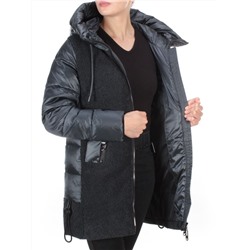 D6816 DARK GREEN Куртка зимняя женская  KARERSITER (200 гр. холлофайбера)