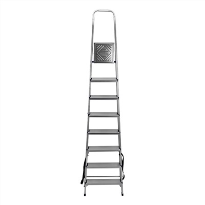 Стремянка, 8 ступеней, алюминиевая, Сибртех