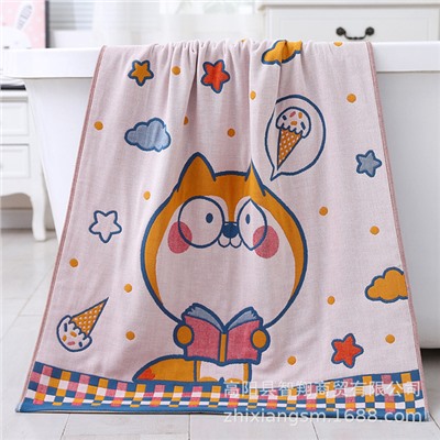 Space soft gauze bath towel, tube top, wholesale