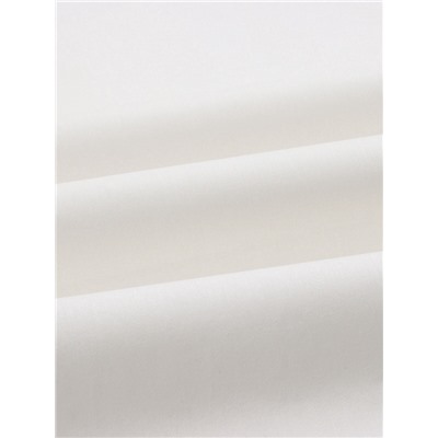 Простыня 1.5 спальная SL Home Natural color, 160×235 см, сатин, хлопок 100%