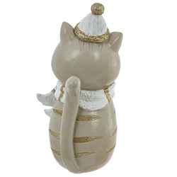 Фигурка декоративная "Кот", L12 W12 H24,5 см