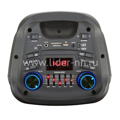 Колонка 08" (20-58 DANCE BOX 500) динамик 2шт/8" черная ElTRONIC с TWS