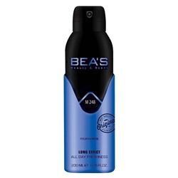 Дезодорант Beas M248 Zara Metallic Spirit For Men deo 200 ml, Дезодорант мужской Beas M248 создан по мотивам аромата Zara Metallic Spirit