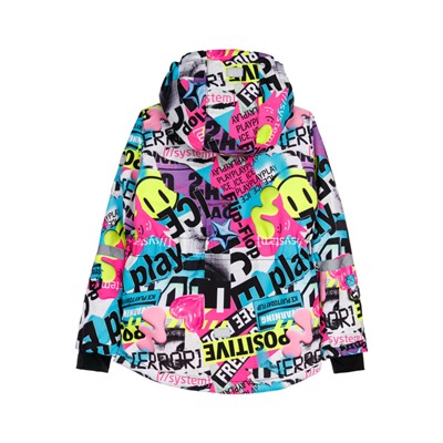 Комплект зимний для девочки: куртка, комбинезон