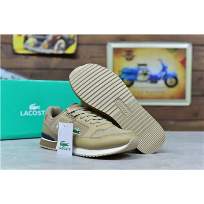 lacoste partner piste из натуральной замши и текстиля