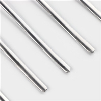 Набор вилок столовых Доляна Sentiment, h=22 см, 6 шт., нержавеющая сталь, серебристый