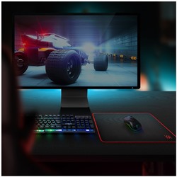 Коврик для мыши Defender Black M 360*270*3мм, ткань+резина