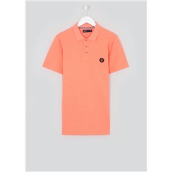Short Sleeve Neon Polo Shirt