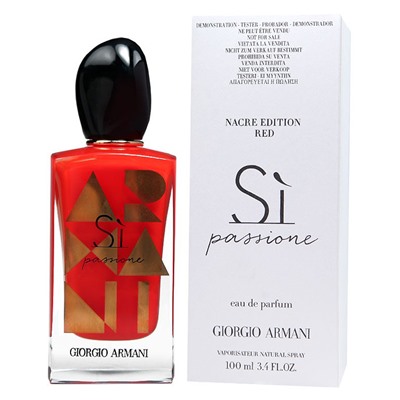 Tester Giorgio Armani Si Passione Nacre Edition edp 100 ml