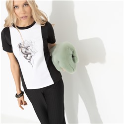 Футболка с принтом, Я так хочу (snake)