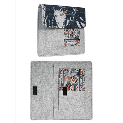 Сумка "Конверт" для ноутбука "Аниме @orange_lotus", диагональ 13", 35х25см