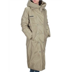 EAC327 OLIVE Пальто зимнее женское (200 гр. холлофайбера)