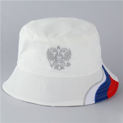 Панама «Россия», белая, р-р 56