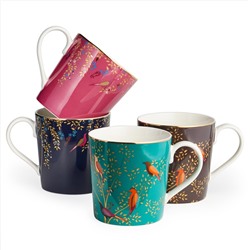 НАБОР КРУЖЕК  LEFARD "GOLDEN BIRDS" 4 ШТ. 380 МЛ (КОР=6НАБ.)