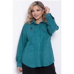 Рубашка Камета (зеленая) Б12349-18