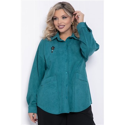 Рубашка Камета (зеленая) Б12349-18