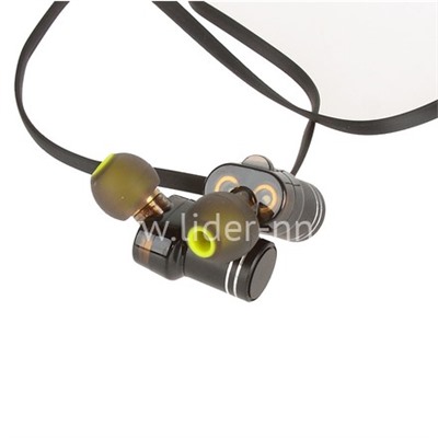 Наушники MP3/MP4 AWEI (X670BL) Bluetooth вакуумные черные