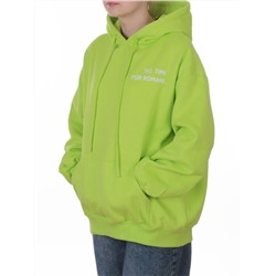 2620 LT. GREEN Худи женское (95% хлопок, 5% спандекс)