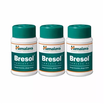 Набор Бресол (3 х 60 таб, 250 мг), Bresol Set, произв. Himalaya