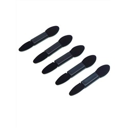 Kristaller Набор двусторонних аппликаторов для макияжа, черный, 10 шт.