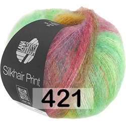 Пряжа Lana Grossa Silkhair Print