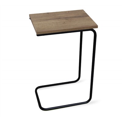 Столик придиванный SHT-CT9
                        дуб галифакс табак / черный муар