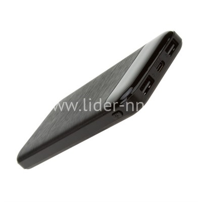 Портативное ЗУ (Power Bank) 10000mAh FaizFULL FL20 2USB/Micro USB/Type-C/дисплей (черный)