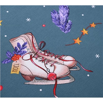 Скатерть рогожка Колядки 1 Текс-Дизайн