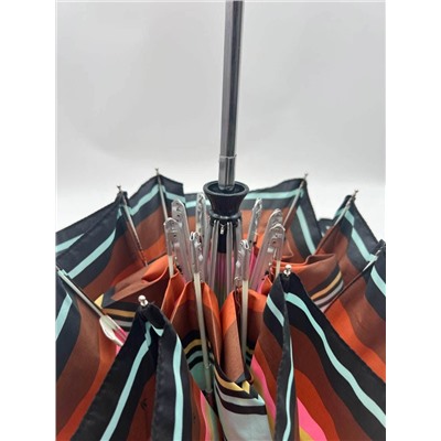 R346-1416 RodeoStripe (Разноцветная полоска) Зонт женский автомат Fulton