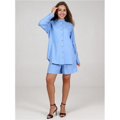 Рубашка Юдора голубой ИвК