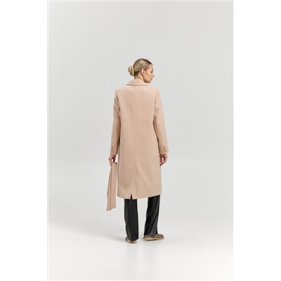 Пальто женское демисезонное 25775 (кремовый)