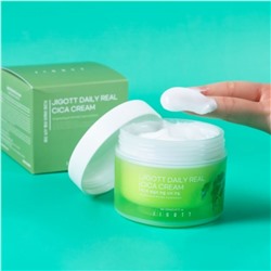 Jigott Крем для лица с экстрактом центеллы / Daily Real Cica Cream, 150 мл