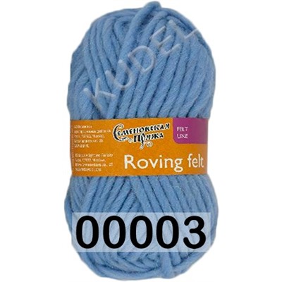 Пряжа Семеновская Roving felt / Валя