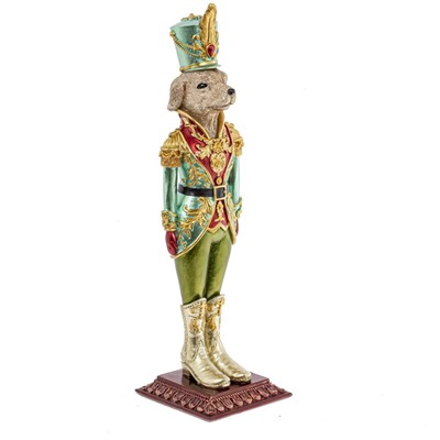 GAEM Фигурка декоративная "Солдатик-собака", L9 W9 H32 см