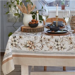 Скатерть "Этель" Floral mood 110х147 см,  100 % хлопок, репс 210 гр/м2